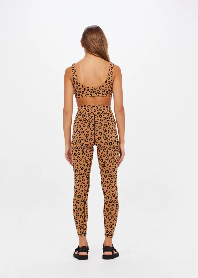 The Upside ZANZI MIDI PANT Leopard Shop Leggings The Upside ZANZI MIDI PANT Leopard Shop Leggings