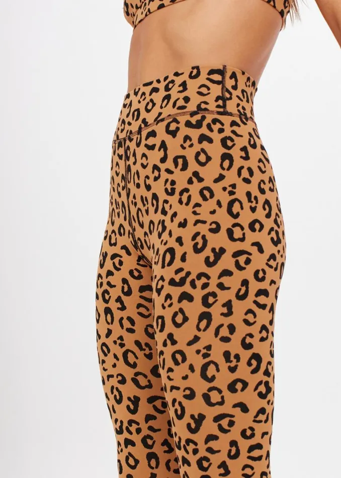 The Upside ZANZI MIDI PANT Leopard Shop Leggings The Upside ZANZI MIDI PANT Leopard Shop Leggings