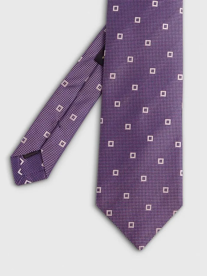 Ties Mens Paul Stuart Silk Jacquard Spaced Diamond Tie Light Blue