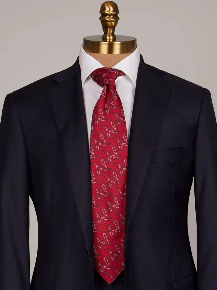 Ties Mens Paul Stuart Tossed Jacquard Paisley Tie Gold Ties Mens Paul Stuart Tossed Jacquard Paisley Tie Gold
