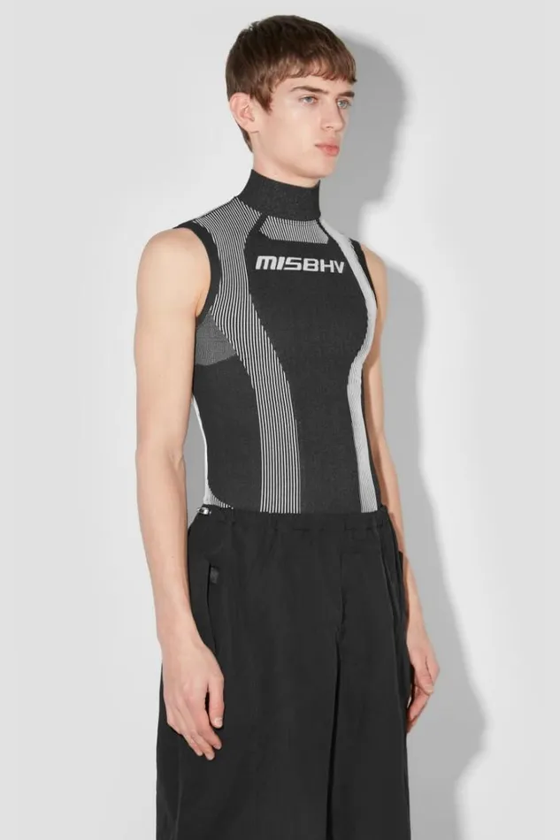 Tops Men MISBHV Sport Active Sleeveless Blackwhite