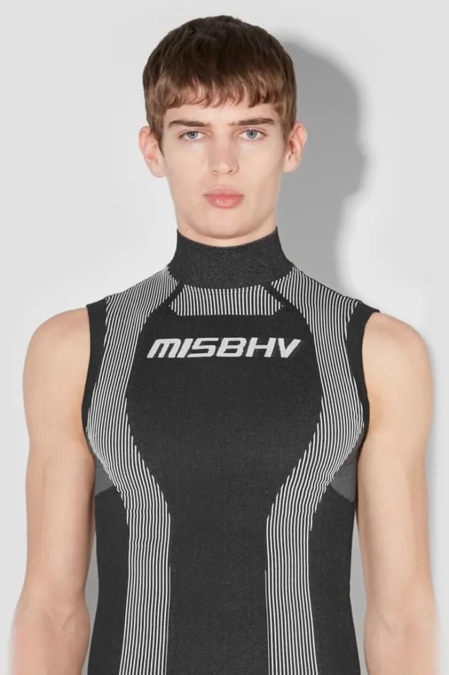 Tops Men MISBHV Sport Active Sleeveless Blackwhite