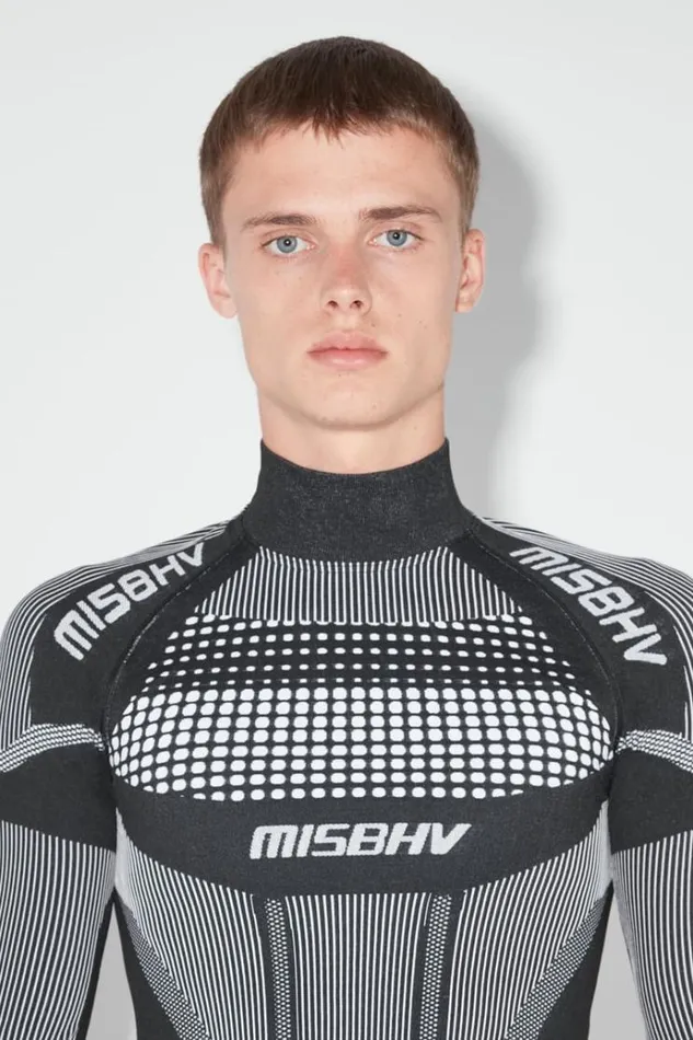 Tops Men MISBHV Sport Europa Longsleeve Blackwhite