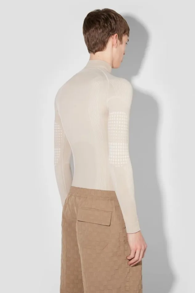 Tops Men MISBHV Sport Europa QuarterZip Longsleeve Beige