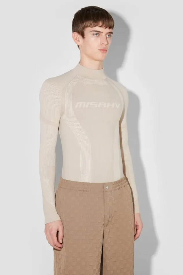 Tops Men MISBHV Sport Longsleeve Beige