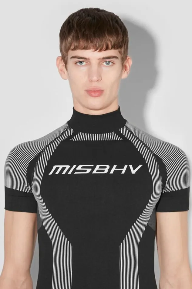 Tops Men MISBHV Sport TShirt Blackwhite