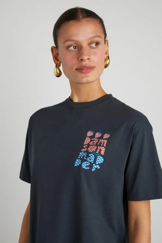 Tops Women Damson Madder Berry Jam Ss Tee