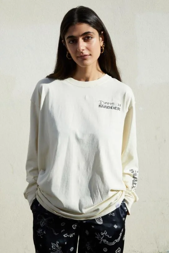 Tops Women Damson Madder Feel Whole Ls Tee