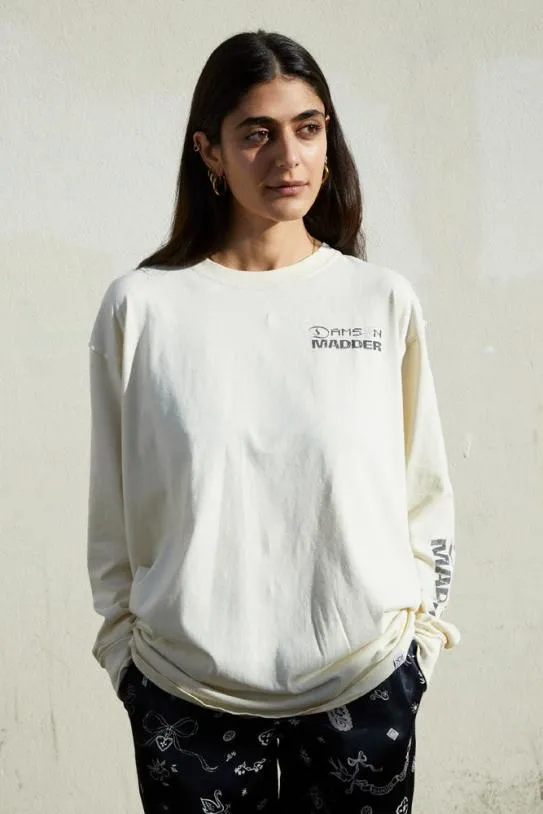 Tops Women Damson Madder Feel Whole Ls Tee