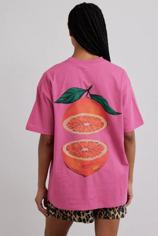 Tops Women Damson Madder Grapefruit Tee