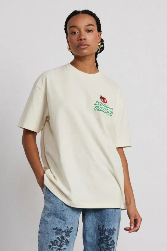 Tops Women Damson Madder Market Boyfriend Tee