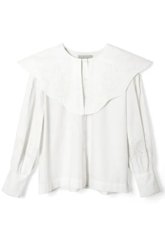Tops Women Damson Madder Romeo Blouse 8211 White
