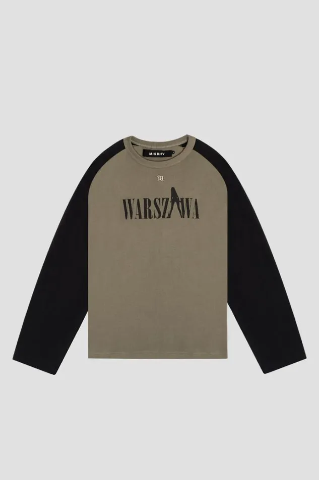 Tops WomenMen MISBHV Warszawa Longsleeve Khaki