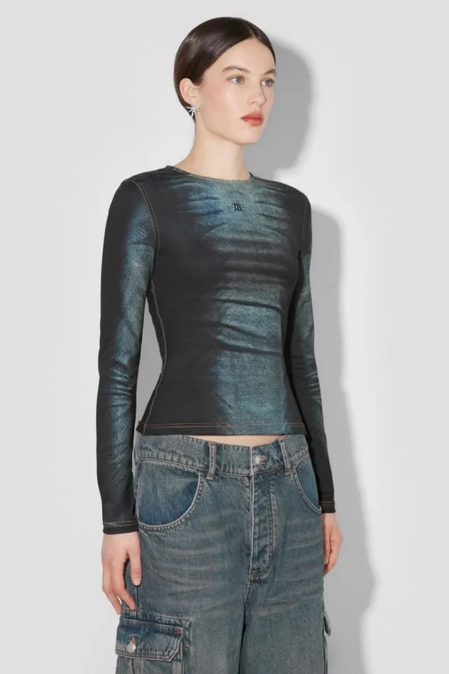 Tops Women MISBHV Denim Poly Longsleeve Mlc
