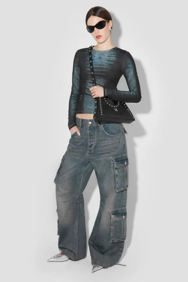 Tops Women MISBHV Denim Poly Longsleeve Mlc