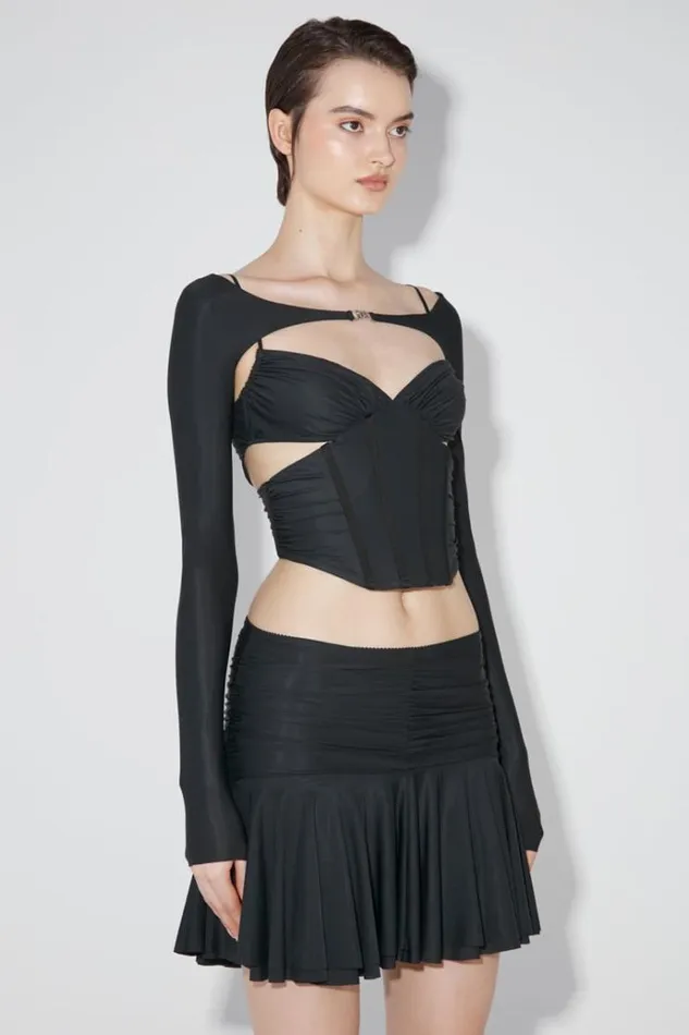 Tops Women MISBHV Pandora Shrug Black