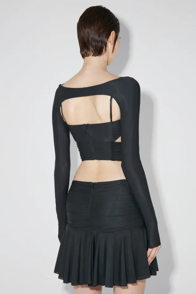 Tops Women MISBHV Pandora Shrug Black