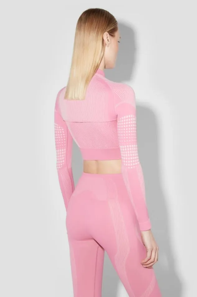 Tops Women MISBHV Sport Shrug Longsleeve Bubblegum