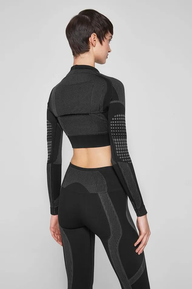 Tops Women MISBHV Sport Shrug Longsleeve Muted Black