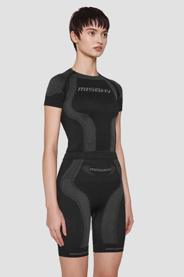 Tops Women MISBHV Sport TShirt Muted Black