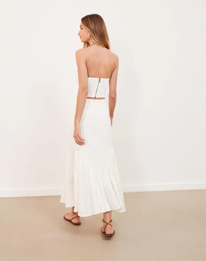 Tops Women ViX Paula Hermanny Adele Top 8211 Off White