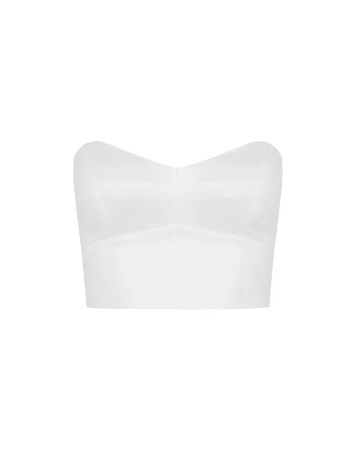 Tops Women ViX Paula Hermanny Adele Top 8211 Off White