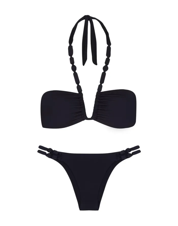 Tops Women ViX Paula Hermanny Atena Carol Top 8211 Black