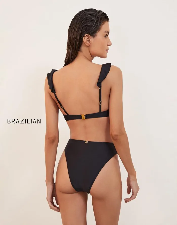 Tops Women ViX Paula Hermanny Chris Top 8211 Black