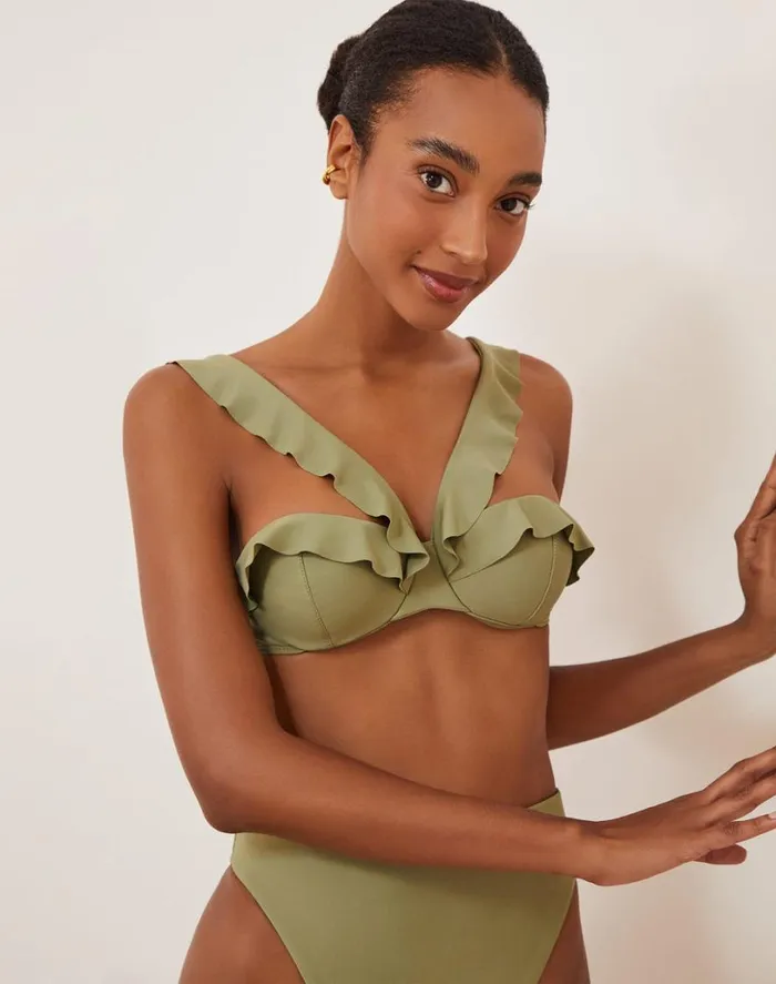 Tops Women ViX Paula Hermanny Chris Top 8211 Olivine