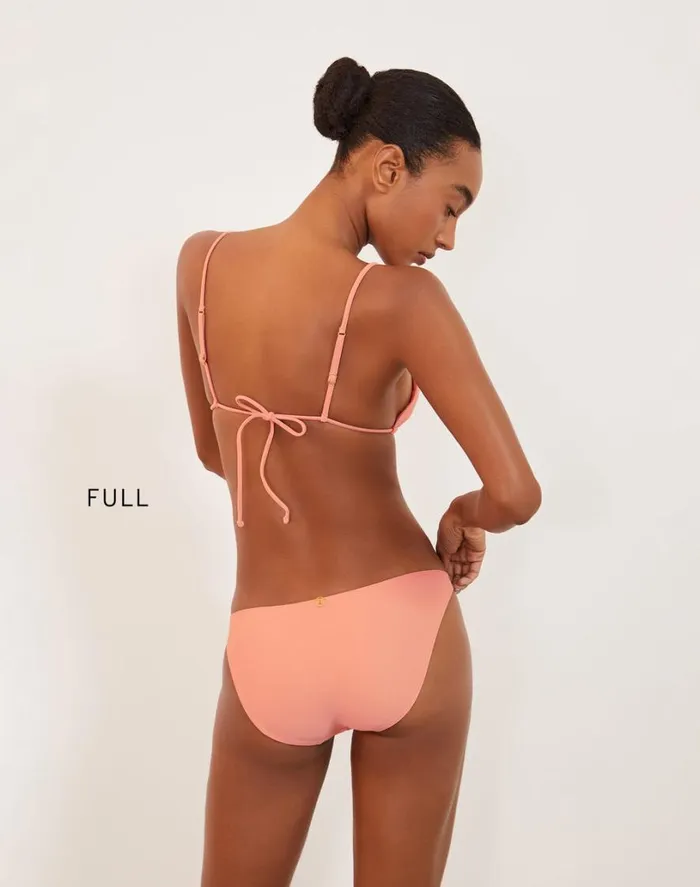 Tops Women ViX Paula Hermanny Cora Parallel Tri Top 8211 Peach