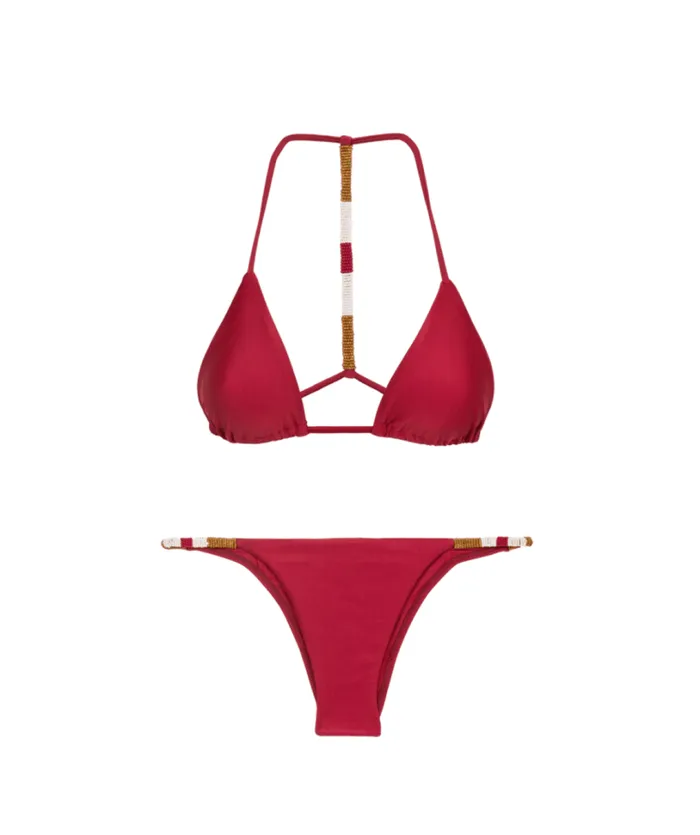 Tops Women ViX Paula Hermanny Ella Triangle Top 8211 Divino