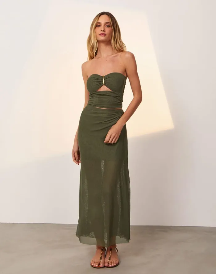 Tops Women ViX Paula Hermanny Fae Top 8211 Evergreen