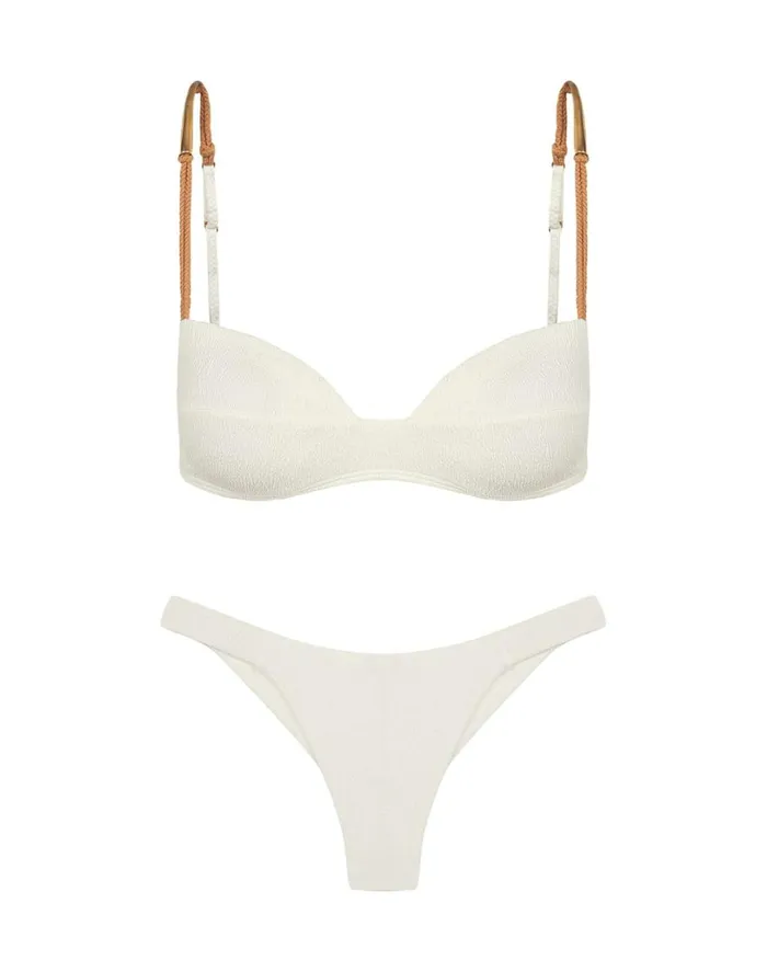 Tops Women ViX Paula Hermanny Firenze Mandy Amelia Top 8211 White