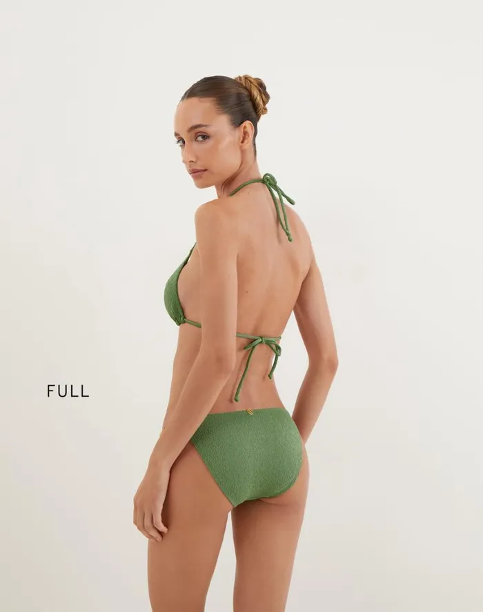 Tops Women ViX Paula Hermanny Firenze Mandy Tri Top 8211 Aloe