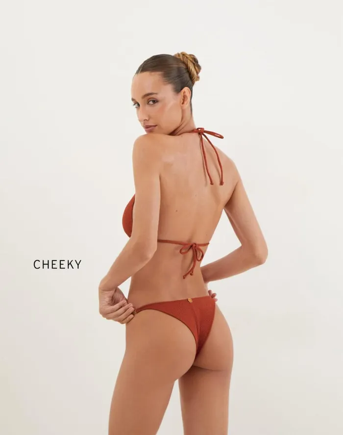 Tops Women ViX Paula Hermanny Firenze Mandy Tri Top 8211 Redwood