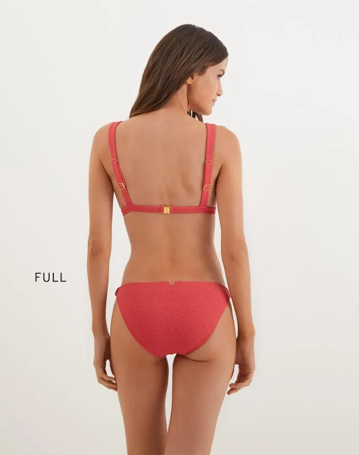 Tops Women ViX Paula Hermanny Firenze Sally Parallel Tri Top 8211 Raspberry