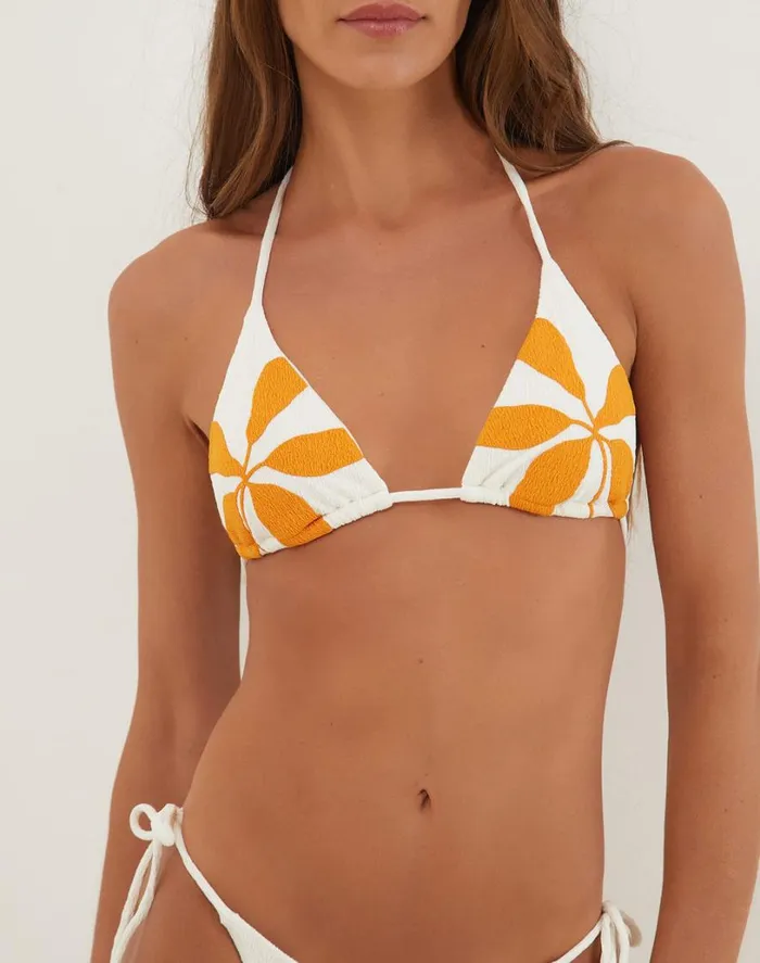 Tops Women ViX Paula Hermanny Firenze Susan Tri Top 8211 Bossa Sunset