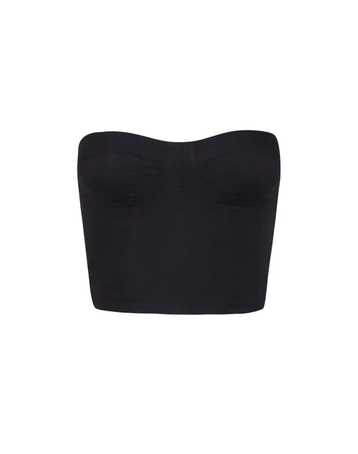 Tops Women ViX Paula Hermanny Inara Top 8211 Black