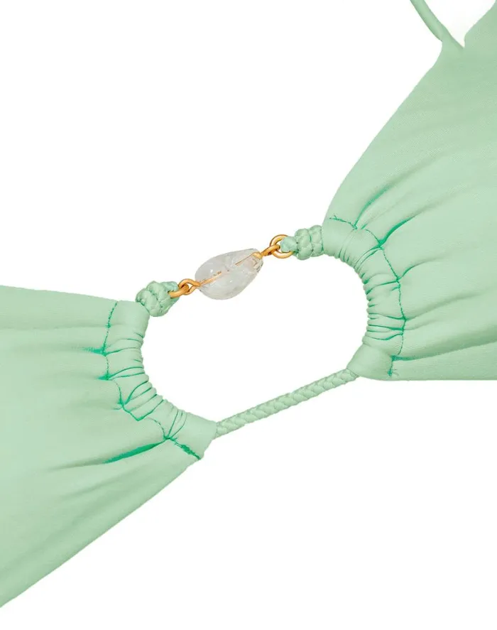 Tops Women ViX Paula Hermanny Ivy Erin Top 8211 Pastel Mint
