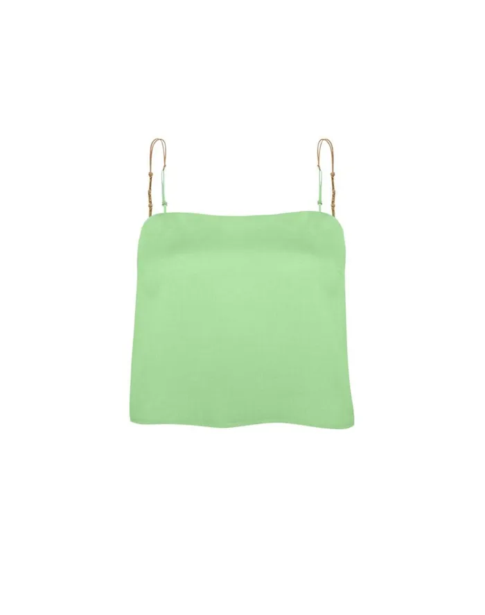 Tops Women ViX Paula Hermanny Lais Detail Top 8211 Seaside