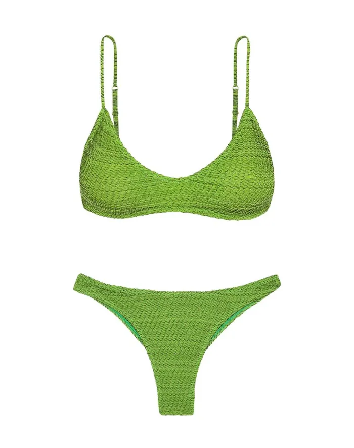 Tops Women ViX Paula Hermanny Mesh Li Top 8211 Acid Green