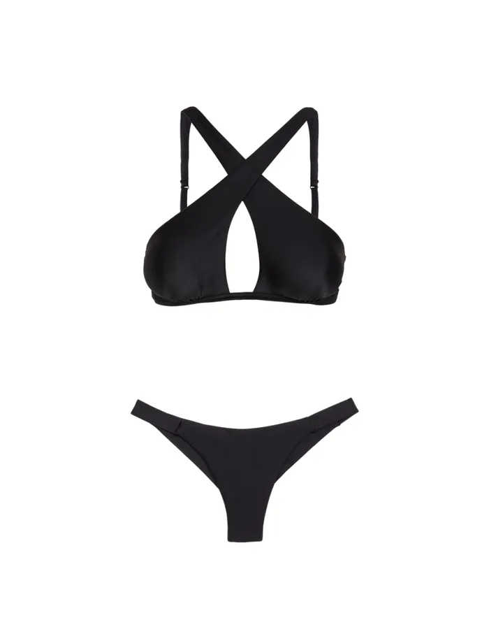 Tops Women ViX Paula Hermanny Noemie Top 8211 Black