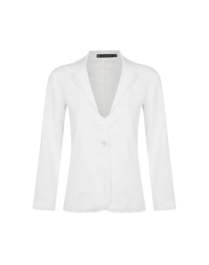 Tops Women ViX Paula Hermanny Robin Coat 8211 Off White