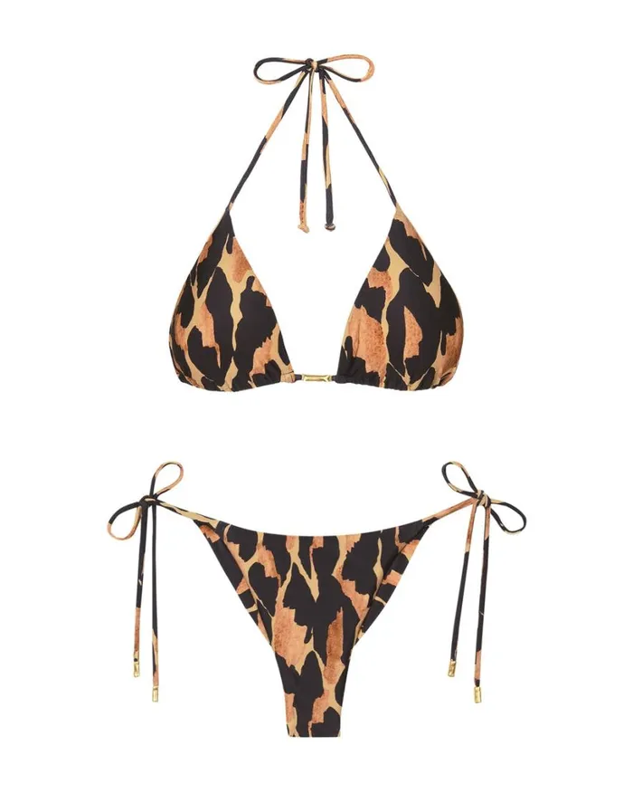 Tops Women ViX Paula Hermanny Serena Tri Top 8211 Camu