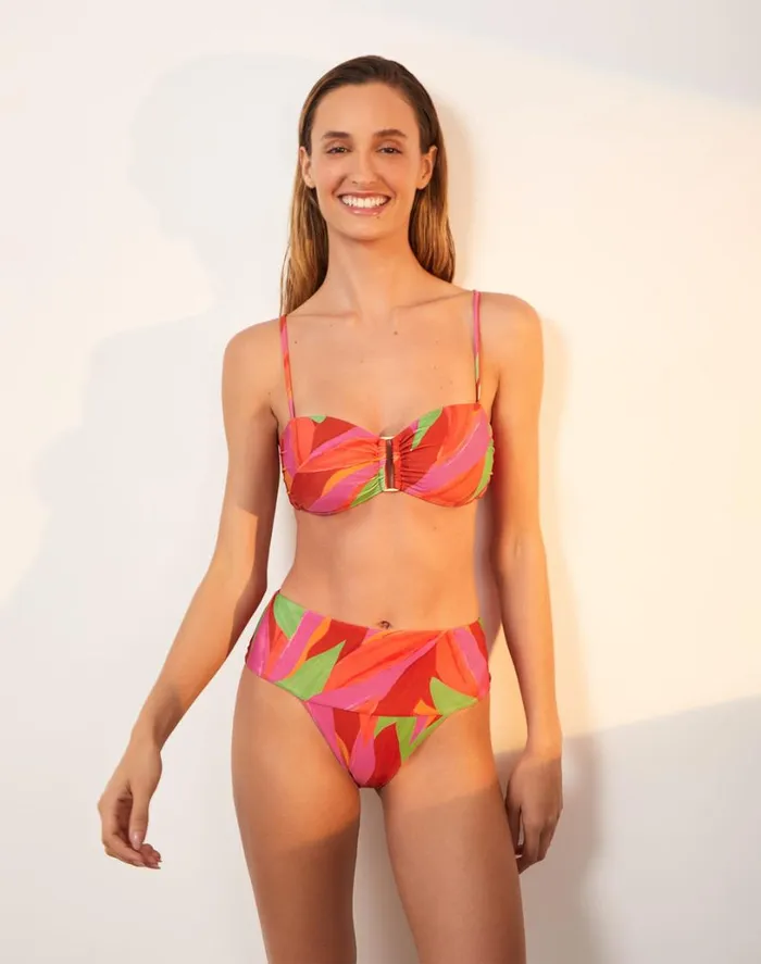 Tops Women ViX Paula Hermanny Square Bandeau Top 8211 Cherish