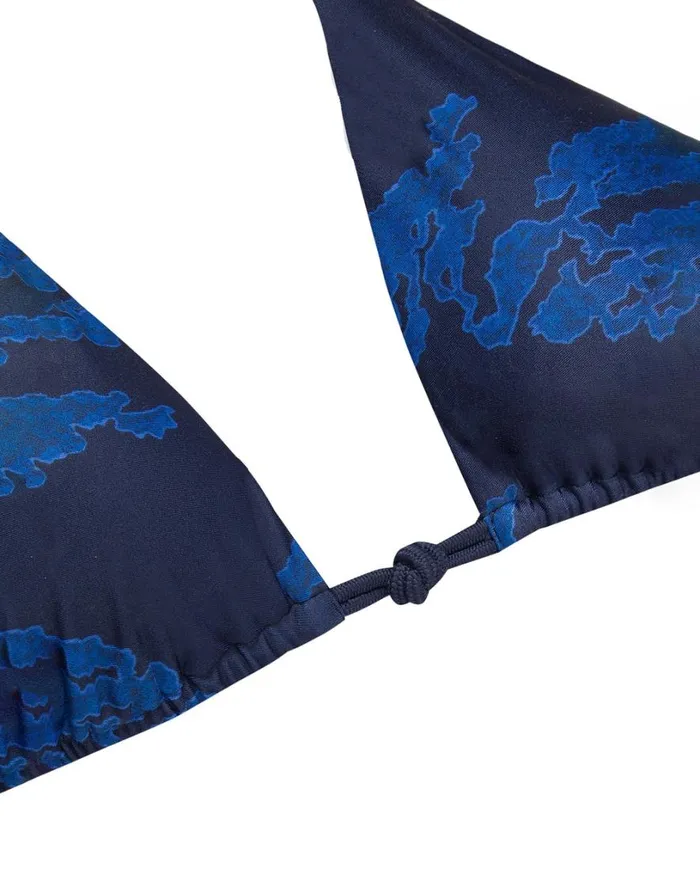 Tops Women ViX Paula Hermanny Stella Tri Top 8211 Quizas Indigo