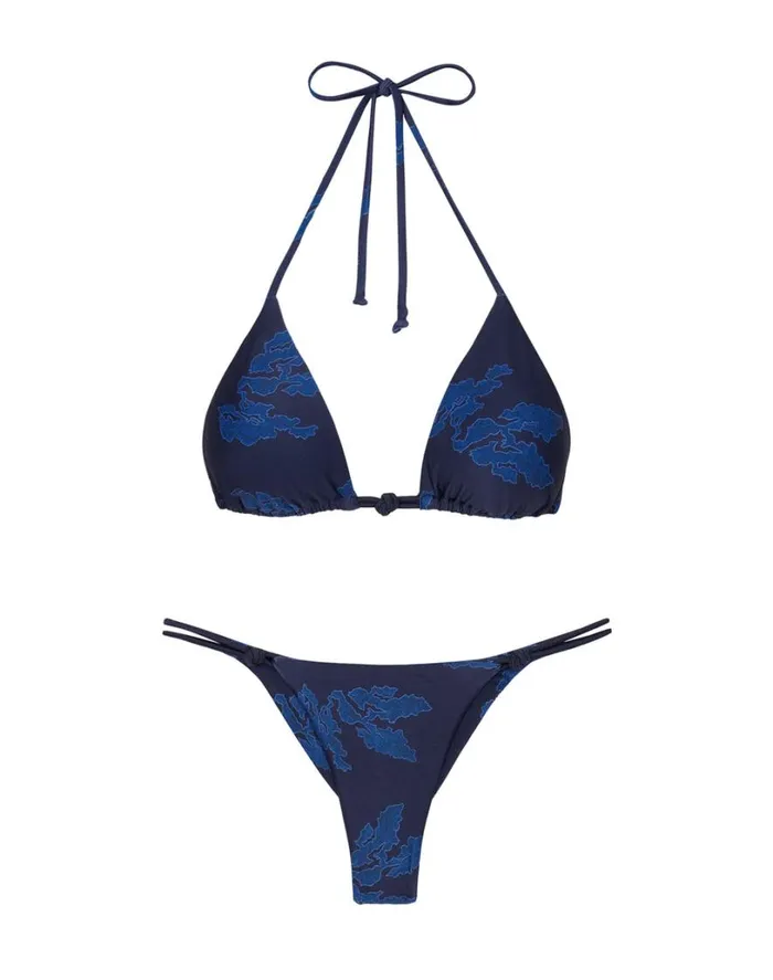 Tops Women ViX Paula Hermanny Stella Tri Top 8211 Quizas Indigo