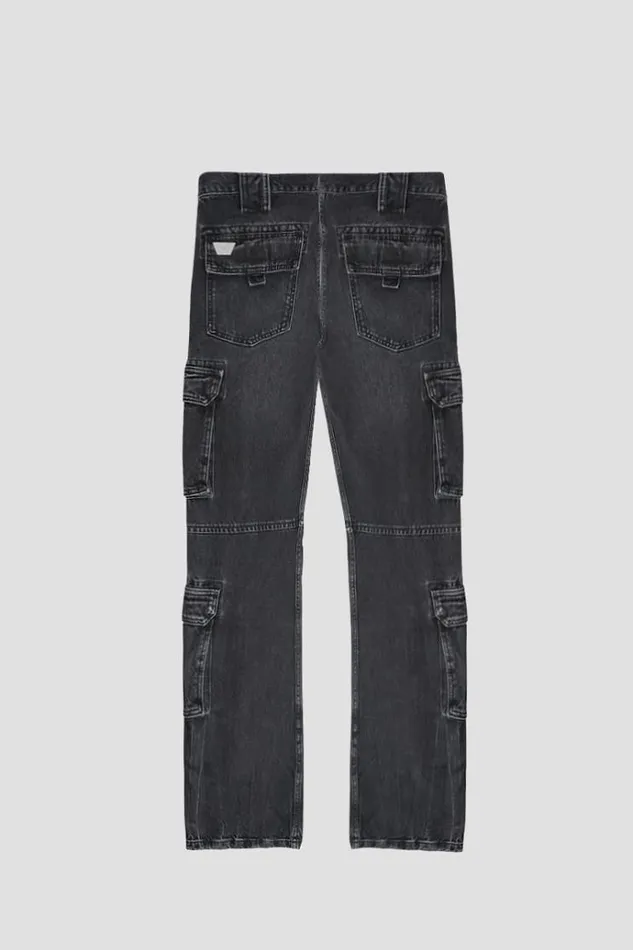 Trousers Men MISBHV Harness Cargo Trousers Black