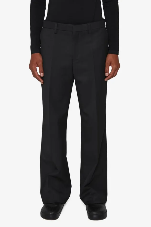 Trousers Men MISBHV Relaxed Tailored Trousers Black