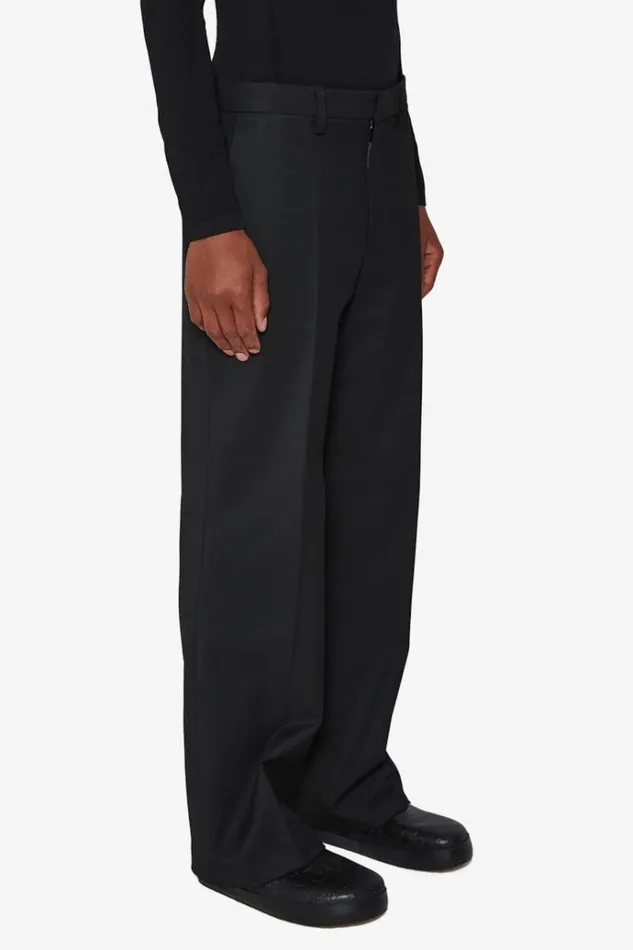 Trousers Men MISBHV Relaxed Tailored Trousers Black